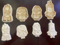 Minion cookie cutters for baking 4/pk