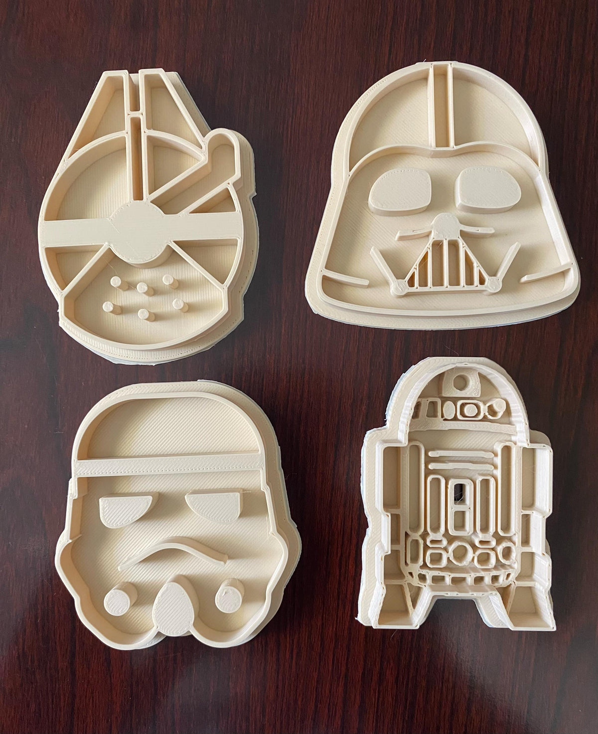 Star Wars cookie cutters for baking 4/pk
