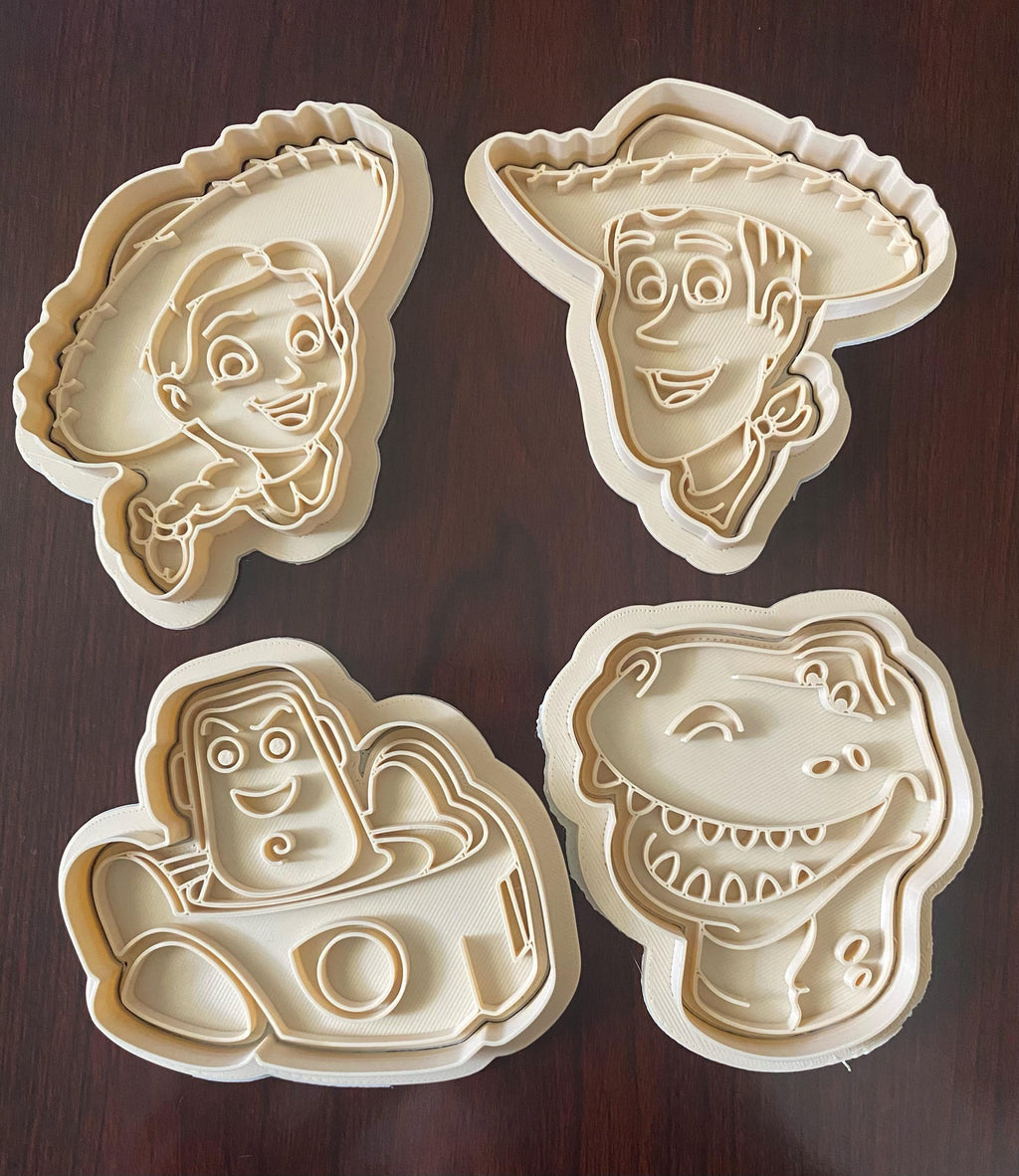 Toy Story Cookie Cutters for baking 4/pk