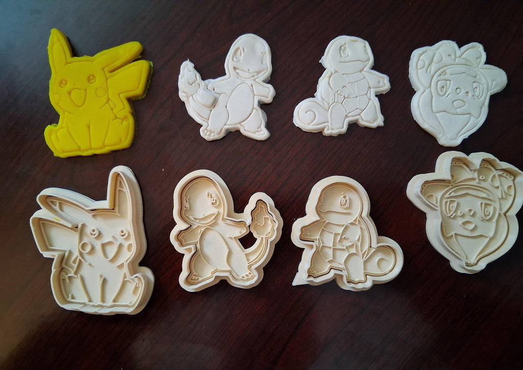 Pokémon Cookie Cutters 4/pk - Gotta Bake ’Em All!