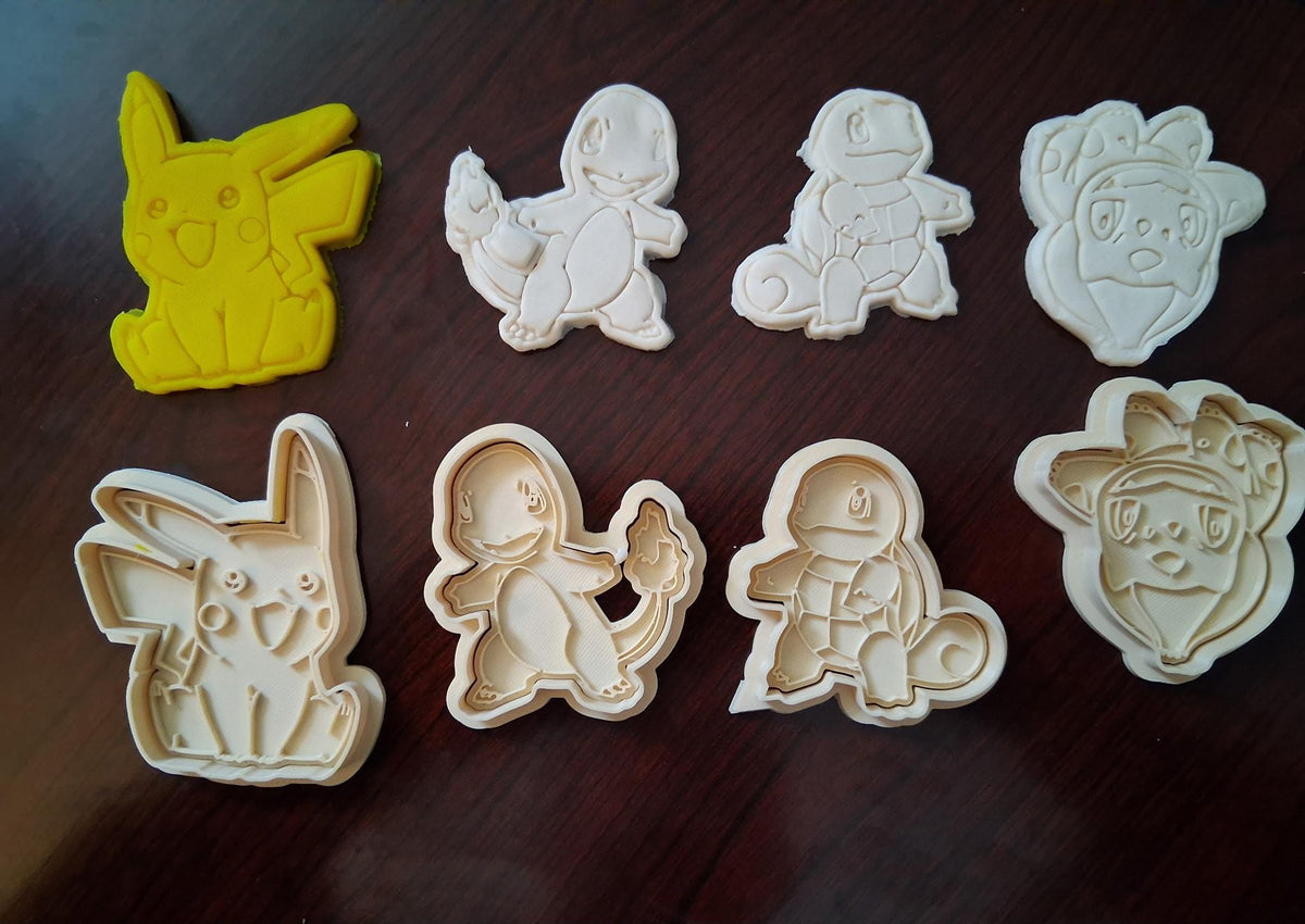 Pokémon Cookie Cutters 4/pk - Gotta Bake ’Em All!