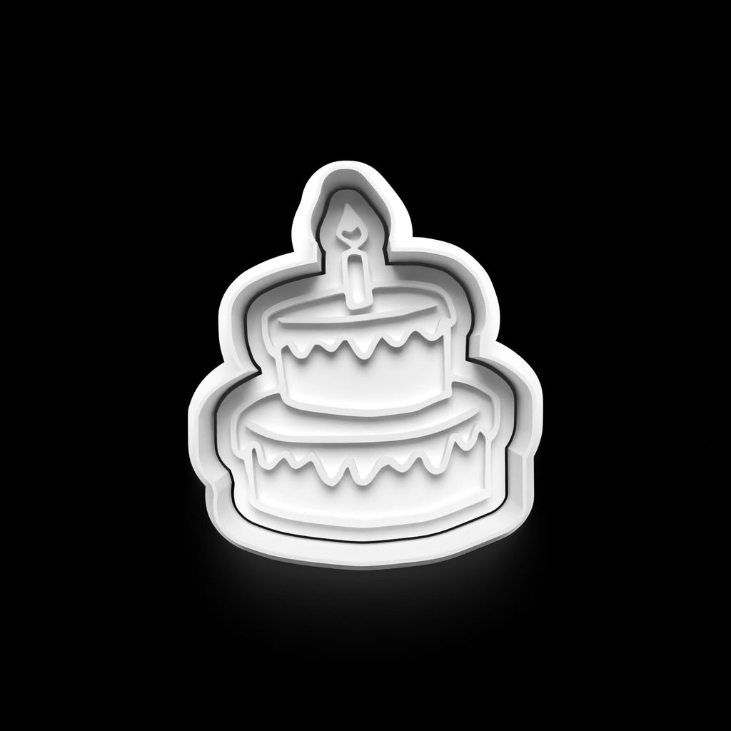 Birthday Cookie Cutters – Perfect for Party Treats & Celebrations 4/pk