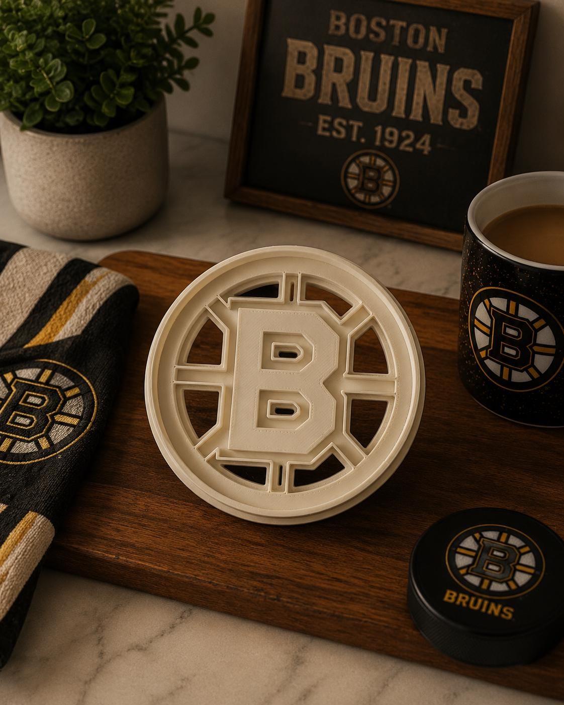 Boston Sports Cookie Cutter Set – Patriots, Red Sox, Celtics, Bruins 4/pk