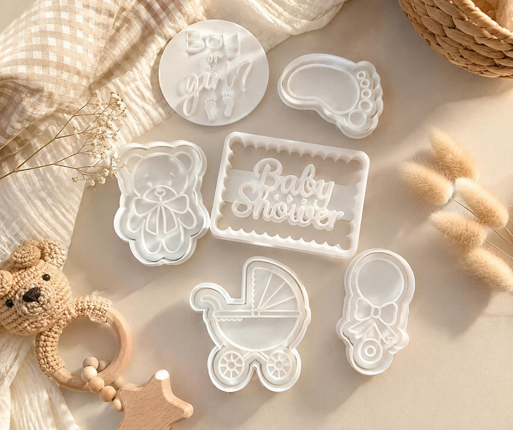 Baby Shower Cookie Cutter Set –6/pk