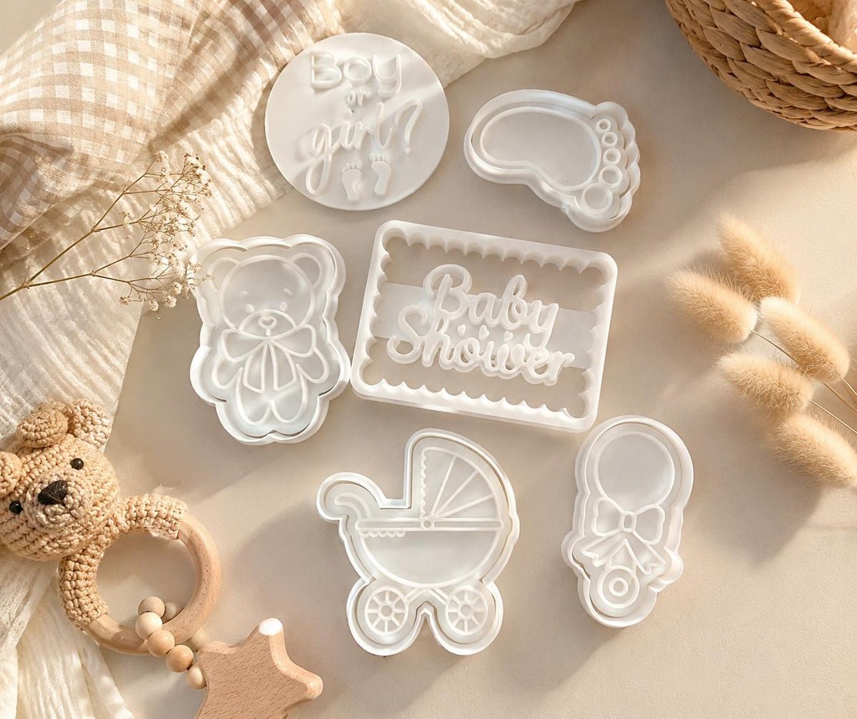 Baby Shower Cookie Cutter Set –6/pk