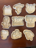 Toy Story 5 Cookie Cutters for Baking Full Set of 9 *updated with Smarty Pants*
