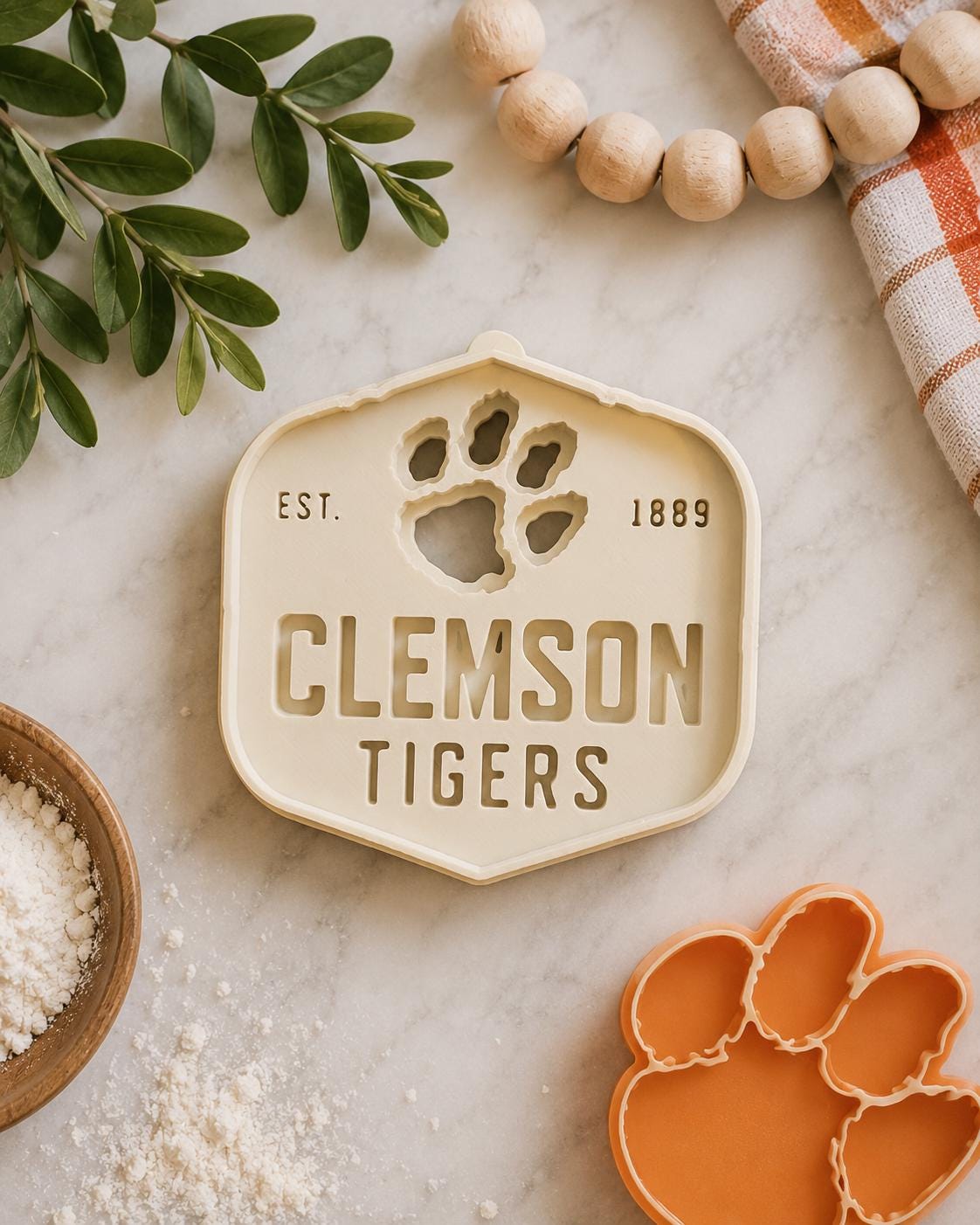 Clemson Tigers Cookie Cutter Set- 4/pk