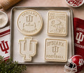 Indiana Hoosiers Football Cookie Cutter Set 4/pk – Perfect for Game Day, Tailgates & Tigers Fans