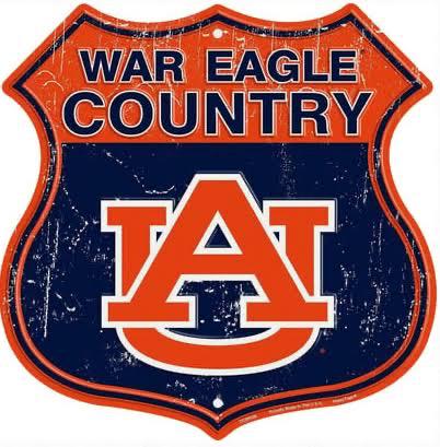Auburn Football  | War Eagle Cookie Cutters Set - 4/pk