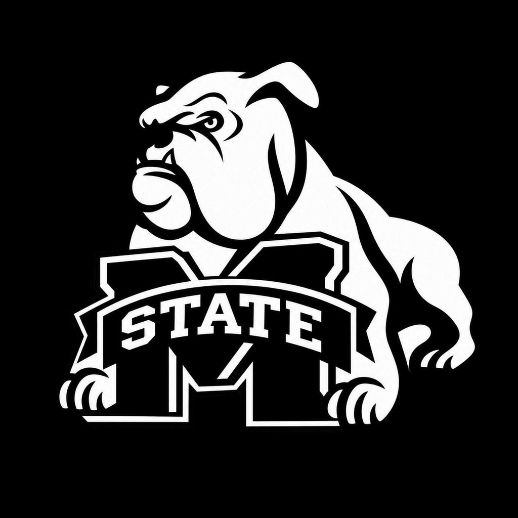 Mississippi State Bulldog Football Cookie Cutter Set - 4/pk