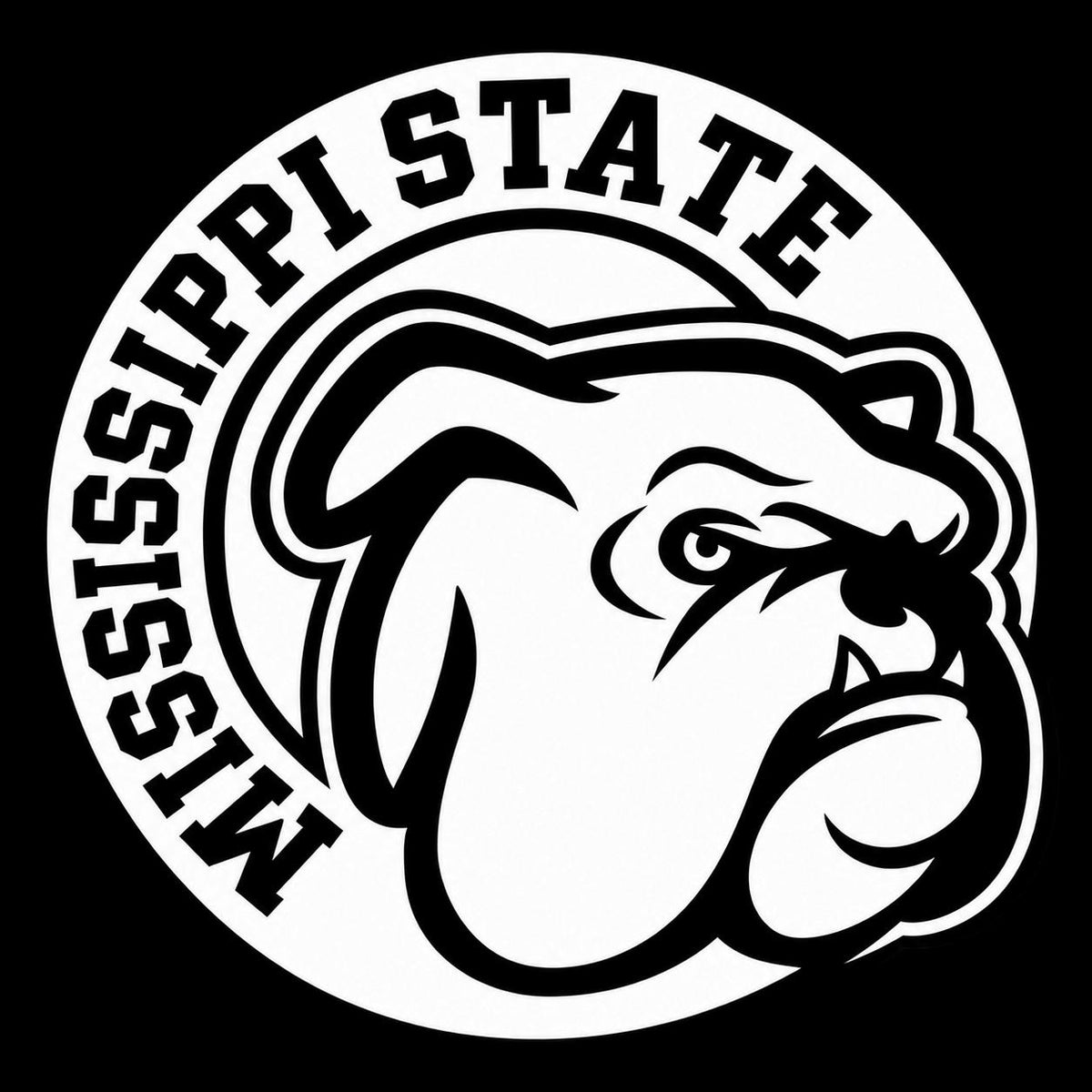 Mississippi State Bulldog Football Cookie Cutter Set - 4/pk