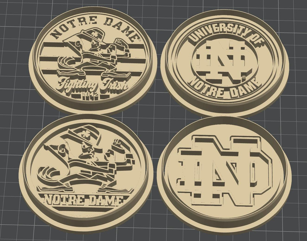 Notre Dame Inspired Cookie Cutters – Set of 4