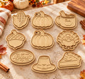 Thanksgiving Inspired Cookie Cutter Set of 9